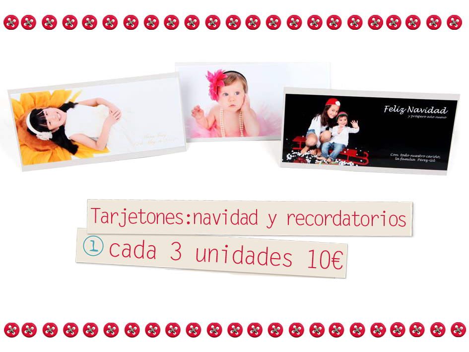 tarjetones tarifas